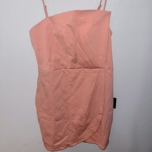 Lulus brand new light pink bodycon dress